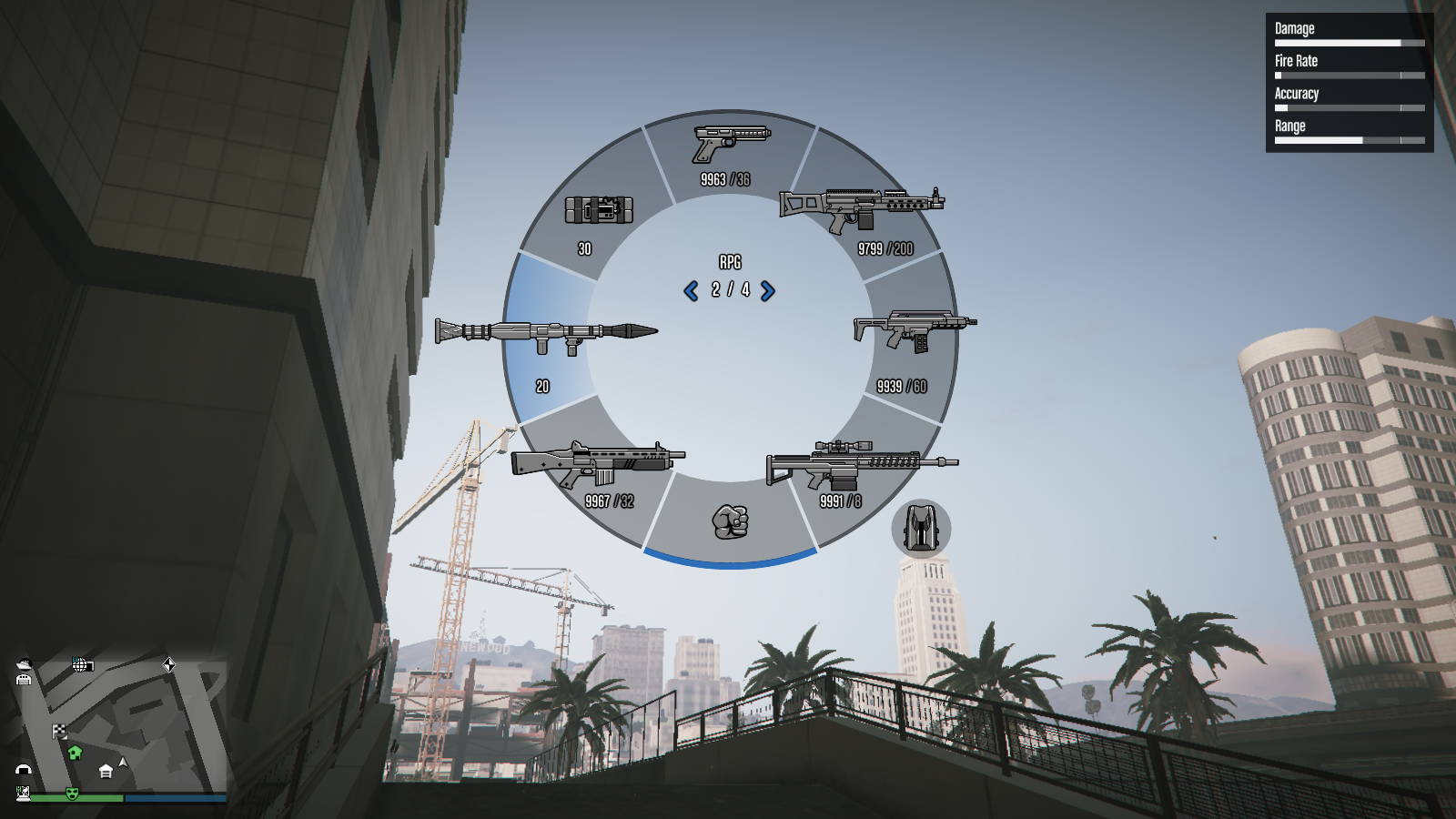 RPG in Weapon Wheel