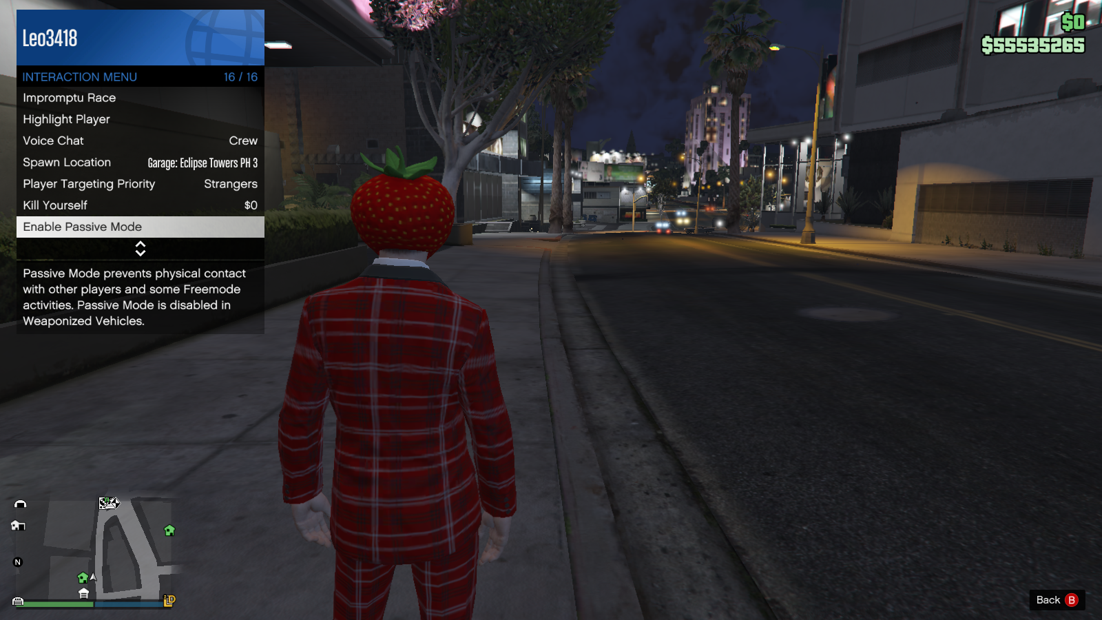 How to Turn On or OFF Passive Mode in GTA 5 Online so Other Players Can't  Attack you 