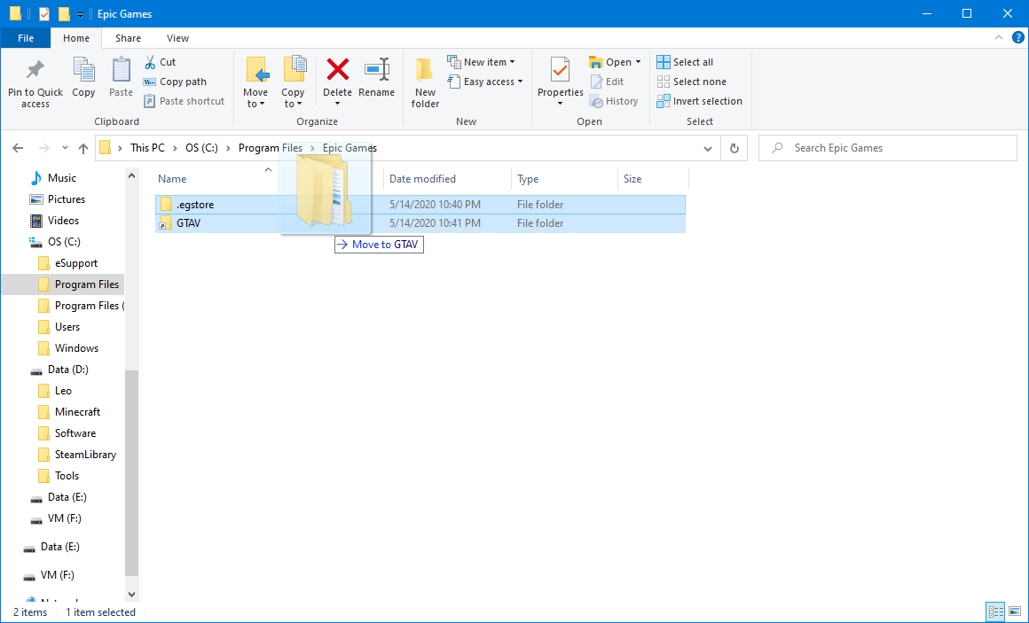 Copying GTA V Steam Files to Epic Games verison : r/EpicGamesPC
