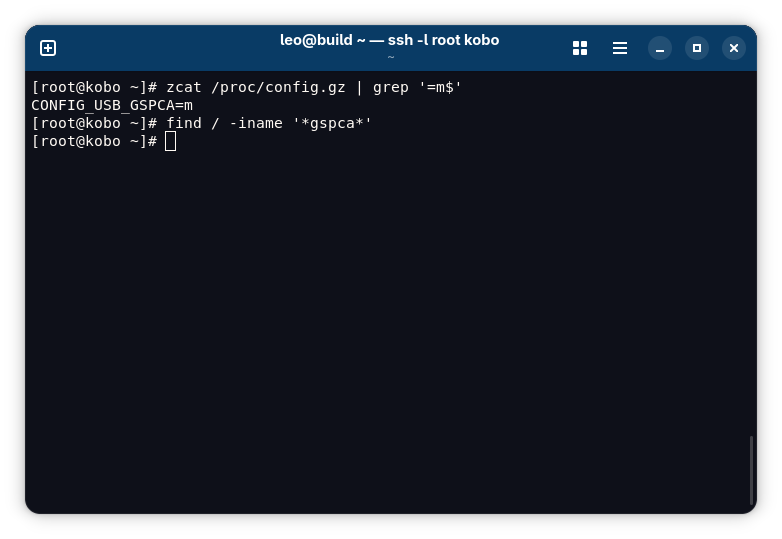 Finding kernel configuration options enabled as modules